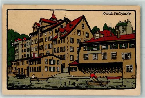 8000 Zürich Künstlersteindruck Die Schipfe