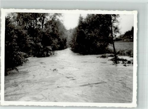 9545 Wängi 1953 FOTO KEINE AK Hochwasser Ort handschriftlich