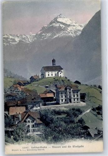 6484 Wassen UR - Gotthardbahn Windgelle