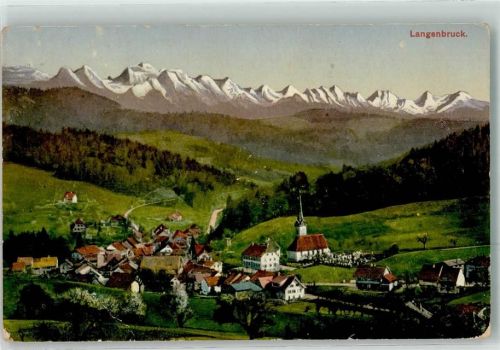 4438 Langenbruck 1917 Gebrauchsspuren