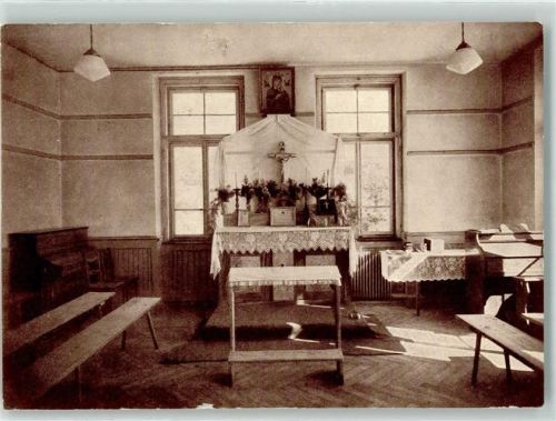 4512 Bellach Gebrauchsspuren Gottesdienstlokal Notaltar Spenden AK