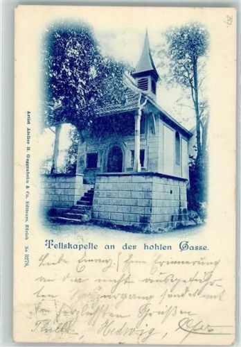 6452 Sisikon 1899 - Tellskapelle Bahnhof Ambulant No 20