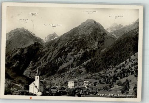 3917 Kippel Foto AK Loetscherpass