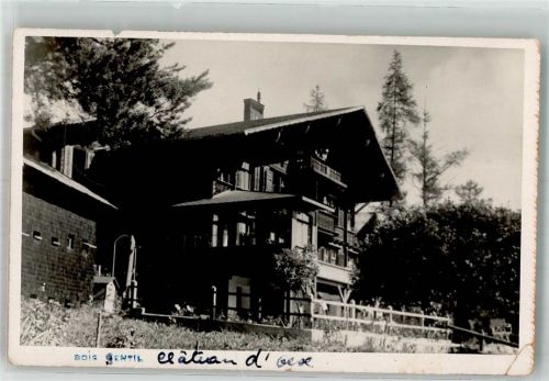 1660 Château-d´Oex 1933 Gebrauchsspuren Ort lt. Stempel