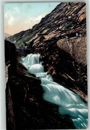 Schöllenen - Wasserfall an der Teufelsbrücke