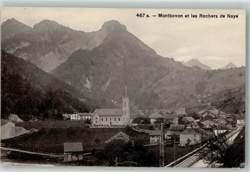 1669 Montbovon Les Cases - Rochers de Naye