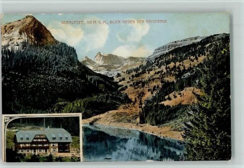 Voralpsee - Blick gegen den Kaiserruk