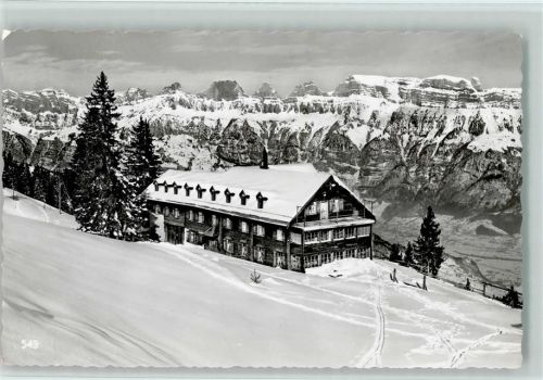 8890 Flums - Berghotel Schönhalden Winter