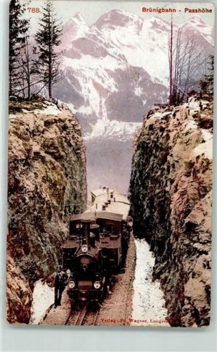 3860 Brünig 1908 - Brünigbahn Passhöhe