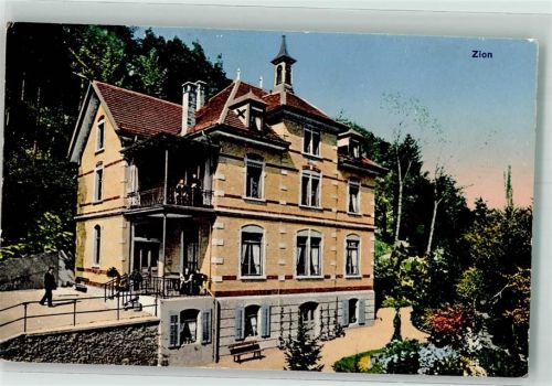 8487 Rämismühle 1920 - Haus Zion Ort lt. Recherche