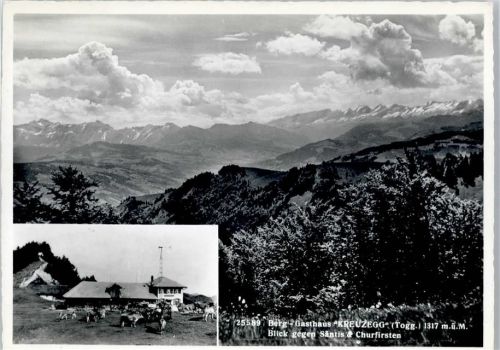 9630 Wattwil - Gasthaus Kreuzegg Säntis Churfirsten