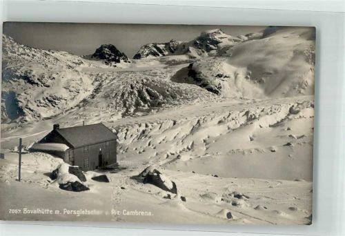 Bovalhütte - Winter Persgletscher Piz Cambrena