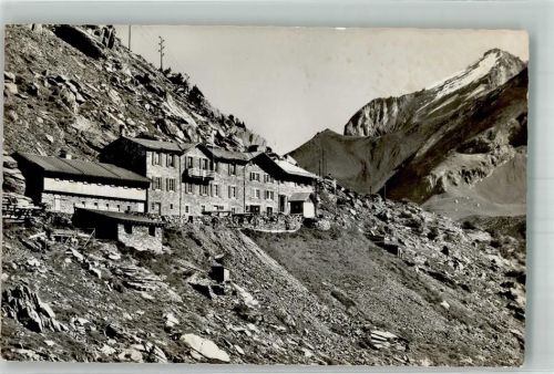 Schwarenbach 1958 Foto AK Berg- Hotel Schwarenbach mit Doldenhorn