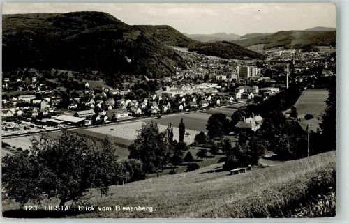 4410 Liestal - Blick vom Bienenberg
