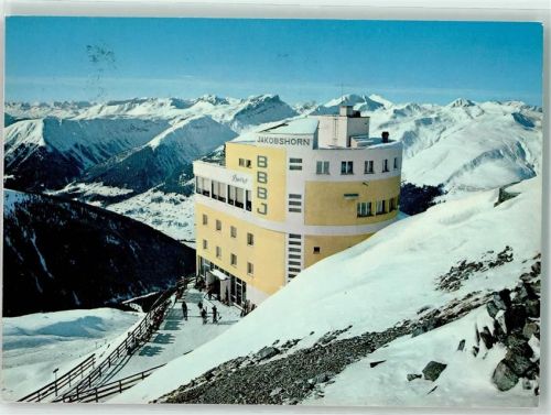 Jakobshorn - Gasthaus Hüttenstempel Winter