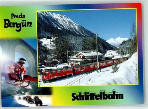 7482 Preda - Bahnhof Schlittelzug