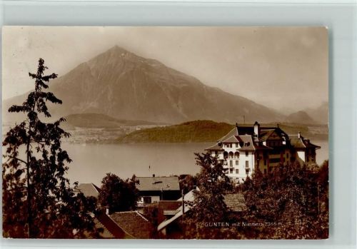 3654 Gunten - Thunersee Niesen