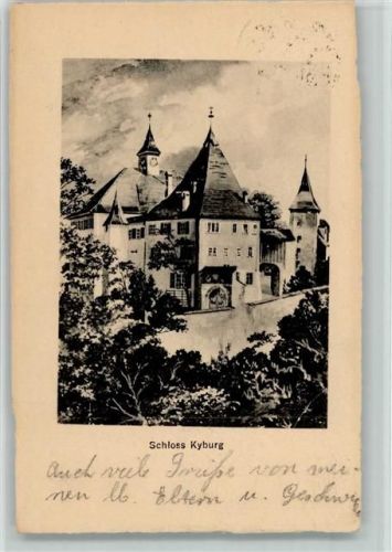 8314 Kyburg 1911 - Schloss Kyburg