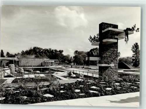 8000 Zürich - I. Schw. Gartenbauausstellung 1959 Wassergarten