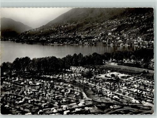 6598 Tenero - Mit dem Flugzeug über... Camping T.C.S. Tenero am Lago Maggiore