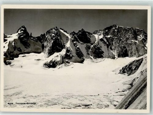 7516 Maloja Foto AK Verlag u. Fotograf Albert Steiner Winter Torronegruppe Ort lt. Stempel