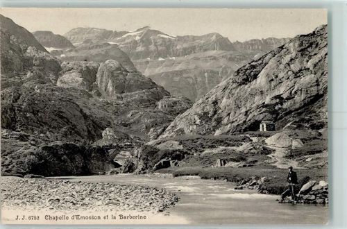 1925 Finhaut - Chapelle d'Emosson et la Barberine