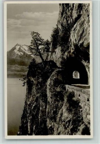 3803 Beatenberg - Thunersee Beatusstrasse mit Niesen