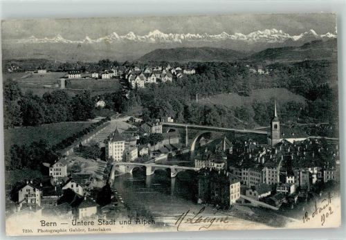 3000 Bern Berne 1902 - Untere Stadt