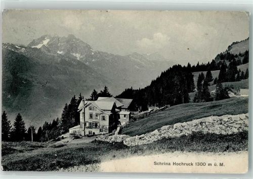 Schrina Hochrugg 1911 Gebrauchsspuren