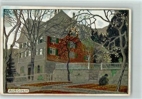 9125 Brunnadern - Ferienheim Auboden sign