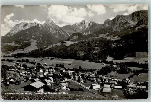 1660 Château-d´Oex - Gumfluh Rocher du Midi Rubli