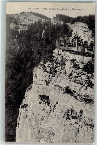 Aiguilles de Baulmes 1915 Gebrauchsspuren Roche Ronde