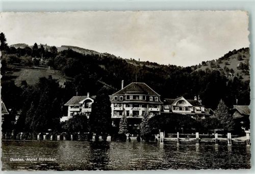 3654 Gunten - Hotel Hirschen
