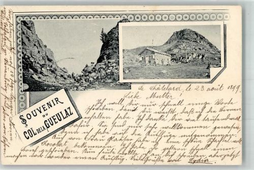 1925 Finhaut 1899 - Col de la Gueulaz