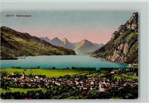 8880 Walenstadt 1920 - Abendrot