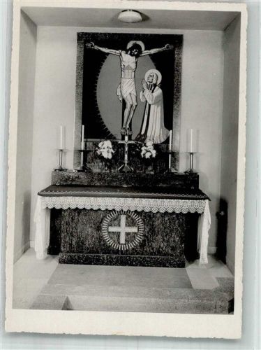 6405 Immensee Foto AK Altar des hl. Johannes M.B.Vianney
