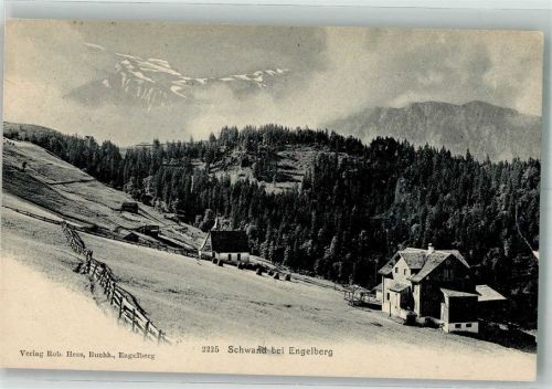 Schwand 1913 Foto AK Kirche Kapelle