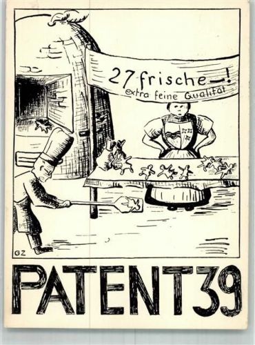 8000 Zürich 1939 Künstlerkarte Landesausstellung Patent 39