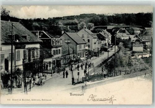 2926 Boncourt 1903 - Bahnlinie