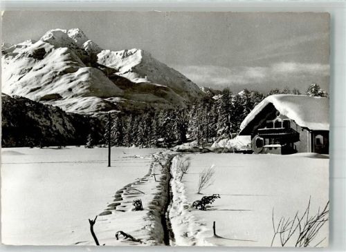 7515 Sils/Segl Baselgia Foto AK Winter