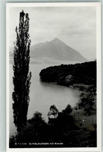 3800 Sundlauenen - mit Niesen Gasthaus Beatus