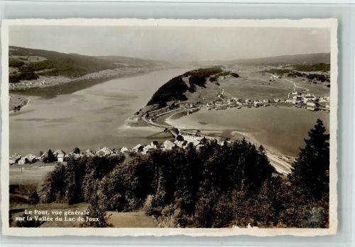 1342 Le Pont - Vue générale sur la Vallée du Lac de Joux