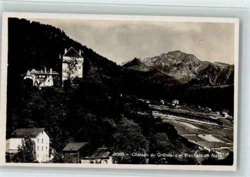 1815 Clarens - Château du Châtelard et Rochers de Naye