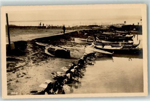 8802 Kilchberg ZH Privatfoto AK Waschtag im See Ort lt. Verlag