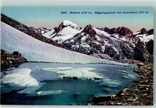 3999 Oberwald - Gletsch Nägelisgratseeli Galenstock
