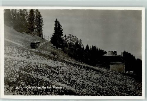 Les Pléiades - chemin de fer