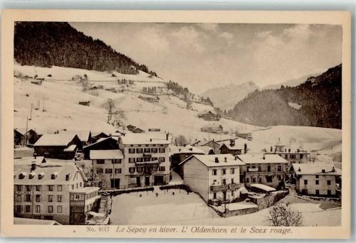 Oldenhorn - Winter Schnee