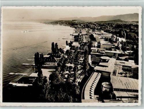 8000 Zürich 1939 - Schweizerische Landesausstellung Blick vom Schwebebahnturm