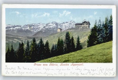 9056 Gais Stoss AR - Gasthaus Gäbris