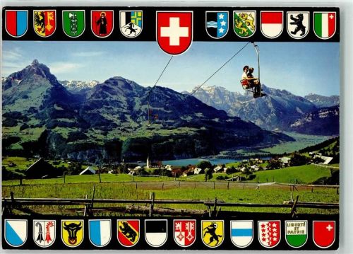 8873 Amden - Seilbahn Wappen